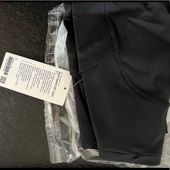 NWT Swift Speed High-Rise Tight 31”  black size 0 - Picture 9 of 12